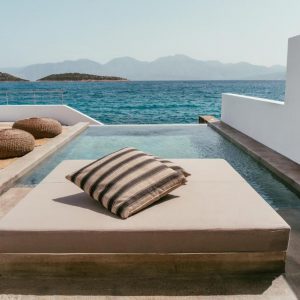 Minoos Beach Art Hotel kamers met Privé Zwembad