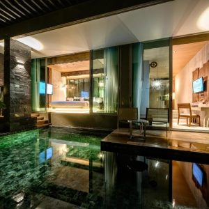Hotel met swim up room of prive zwembad Thailand