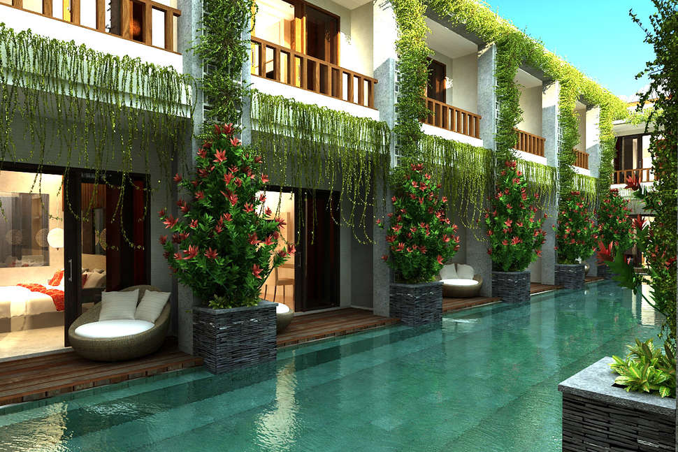 Hotel met Swim Up Kamer of Privé Zwembad Seminyak
