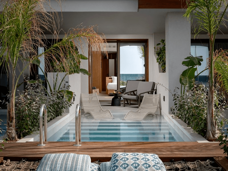 Hotel met Swim Up Kamers op Kreta In Griekenland