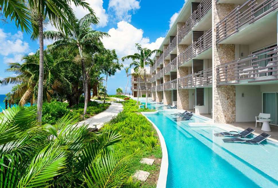Hotel met Swim Up Kamers op Sint Maarten