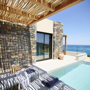 Hotelkamers met Privé Zwembad op Kreta in Griekenland