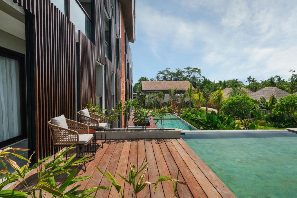 Hotel met Swim Up Kamers Ubud in Bali