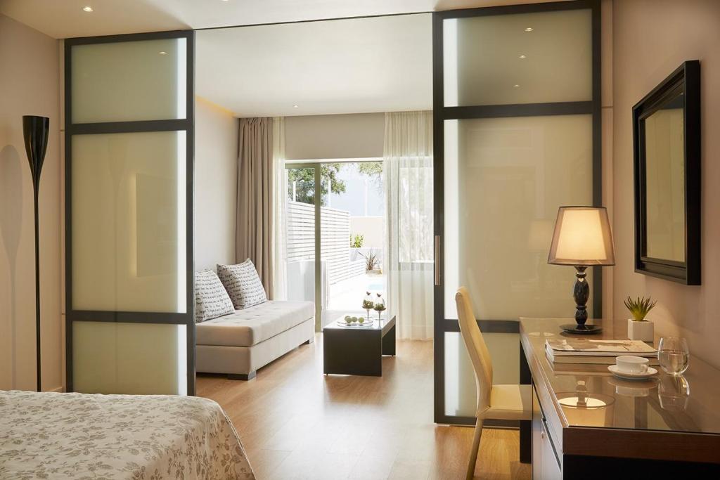 Hotelkamer met Privé Zwembad op Corfu in Griekenland