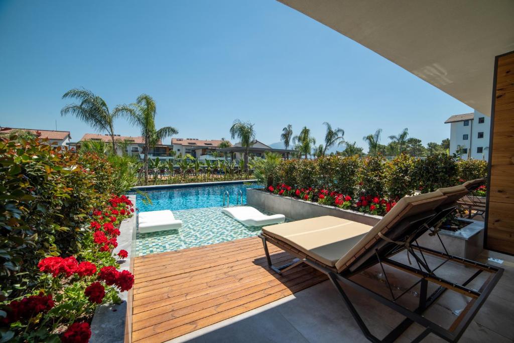 Tweepersoonskamer Met Toegang Tot Het Zwembad