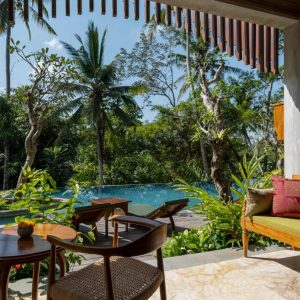Hotel met Swim Up Kamers in Ubud, Bali