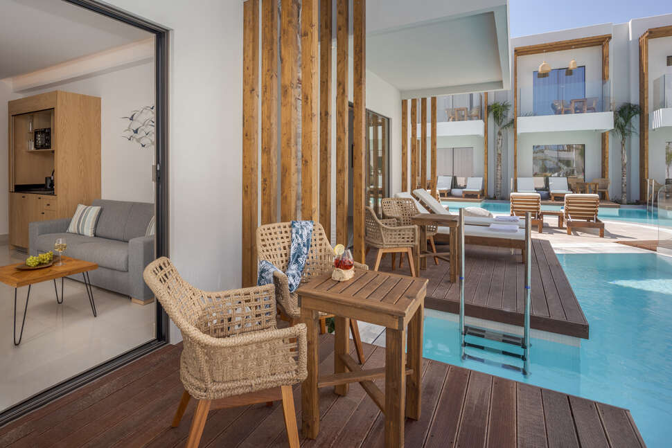 Galazio Beach Resort Swim-up Kamers Kreta