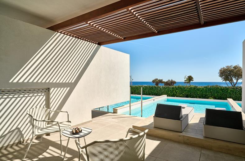 Gennadi Grand Resort Kamers met Privé Zwembad Rhodos